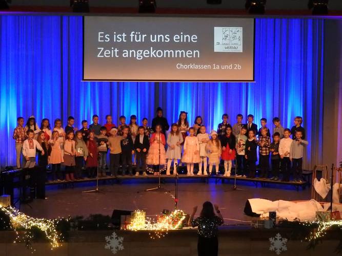 Weihnachtskonzert der Umweltschule Werdau erzielt hohe Begeisterung