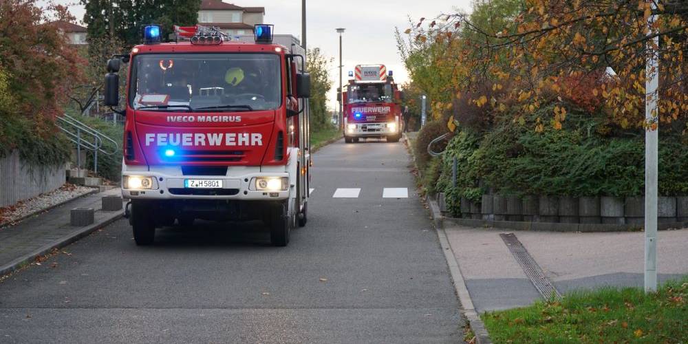 Jahresabschlussübung der Werdauer Feuerwehren