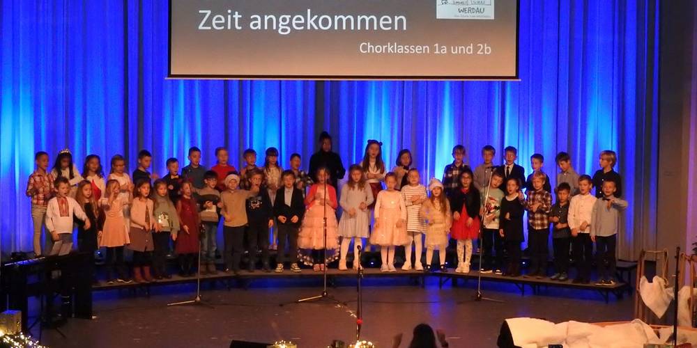 Weihnachtskonzert der Umweltschule Werdau erzielt hohe Begeisterung